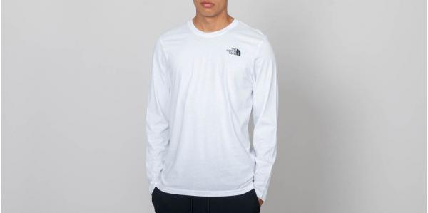 The North Face Longsleeve Fine Tee Tnf White