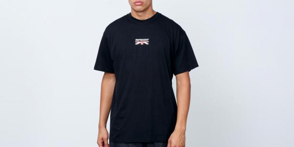 REPRESENT Shortsleeve Logo Tee Black