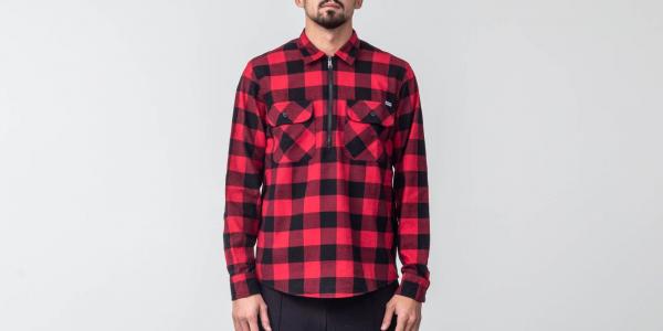 Carhartt WIP Longsleeve Francis Shirt Francis Check/ Blast Red
