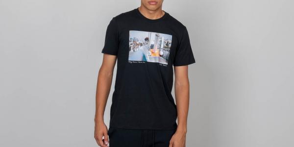 adidas City Photo Tee Black