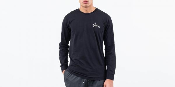 by Parra Stay Away Be Gone Longsleeve Tee Black