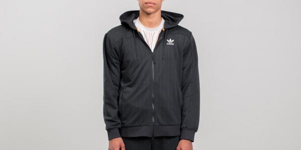 adidas Full Zip Hoodie Carbon