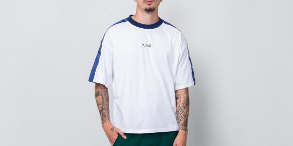 Polar Skate Co. Tape Surf Tee White/ Navy