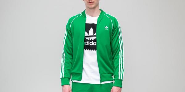 adidas Superstar Track Jacket Green