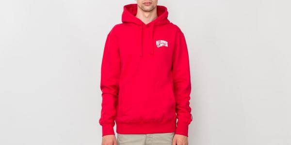 Billionaire Boys Club Small Arch Logo Hooded Sweat Red