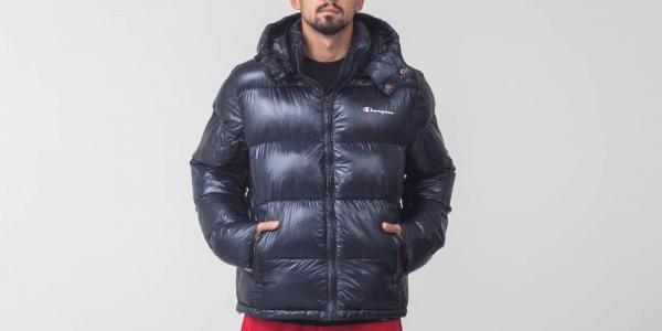 Champion Hooded Jacket Navy