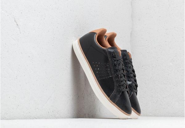 Le Coq Sportif Courtace Premium Black/ Brown Sugar
