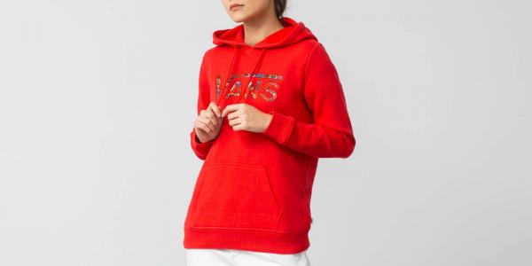 Vans Outshine Hoodie Racing Red