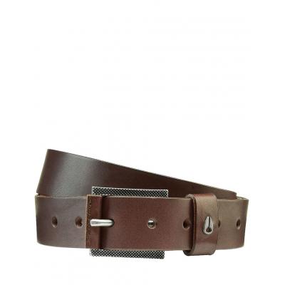 Pásek Nixon Americana Slim Belt II Dark brown