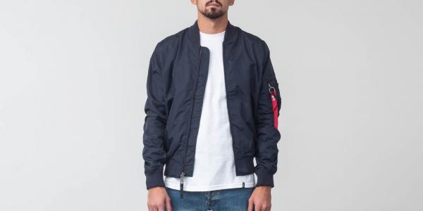Bunda Alpha Industries MA-1 TT Blue L