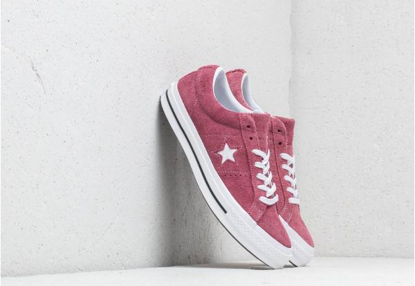 Converse One Star OX Deep Bordeaux/ White/ White