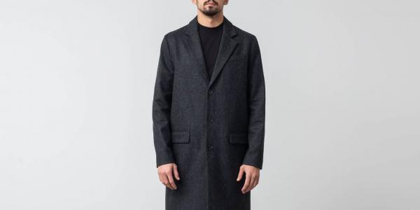 A.P.C. Manteau Majordome Coat Anthracite