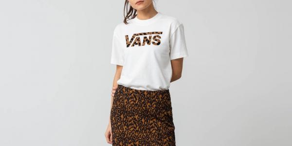Vans Spotted Boxy Tee Marshmallow
