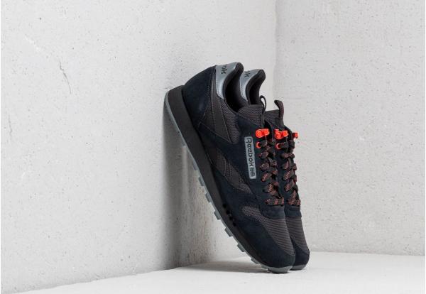 Reebok Classic Leather MU Black/ Alloy/ Carotene
