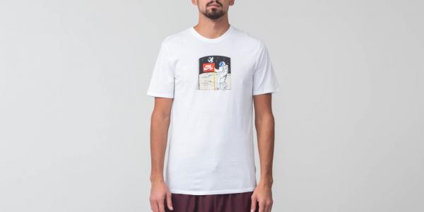 Nike SB Fake Landing Tee White