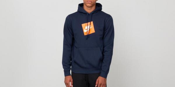 Nike Sportswear Hybrid Fleece Hoodie Obsidian