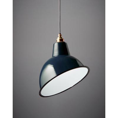 Nostalgia Lights ANGLED CLOCHE LAMP Shade midnight blue