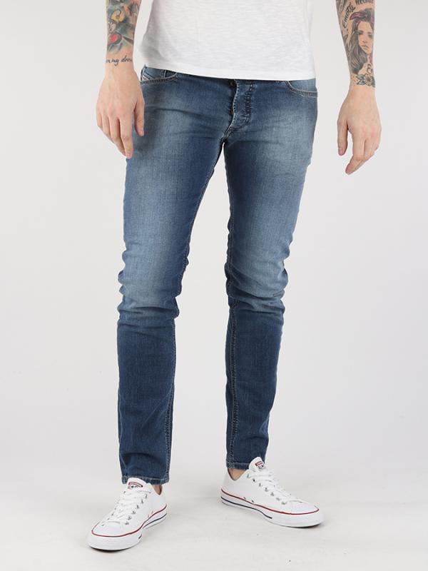 Džíny Diesel Sleenker L.32 Pantaloni Modrá