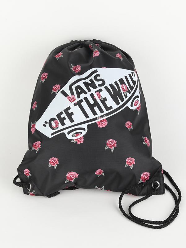 Vak Vans WM Benched Bag Black Rose Černá
