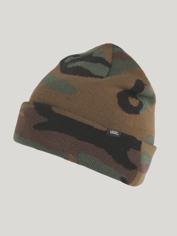 Čepice Vans MN Core Basics Beani Classic Camo Hnědá