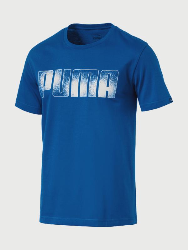 Tričko Puma Brand Tee Modrá