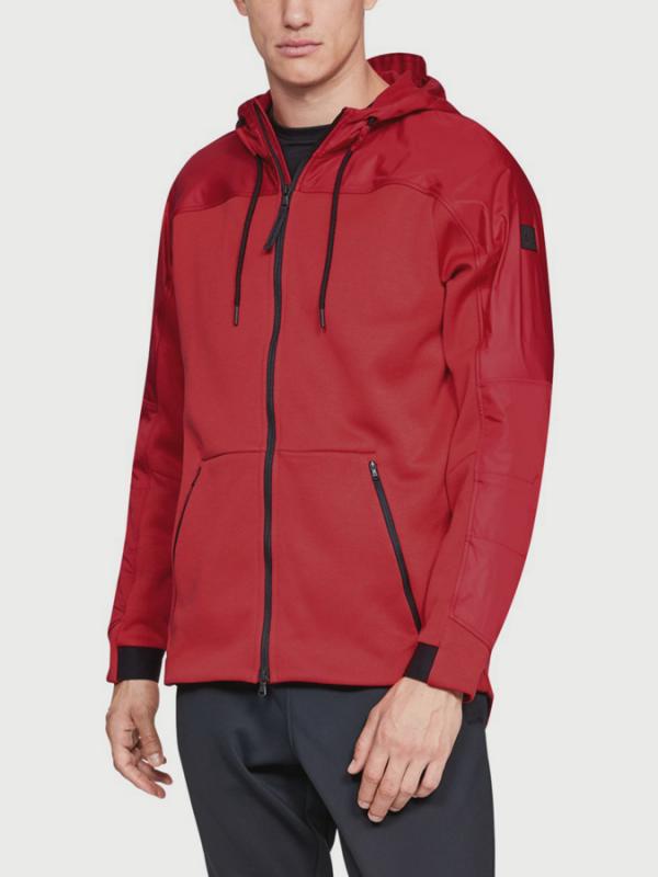 Mikina Under Armour Unstoppable Coldgear Swacket Červená