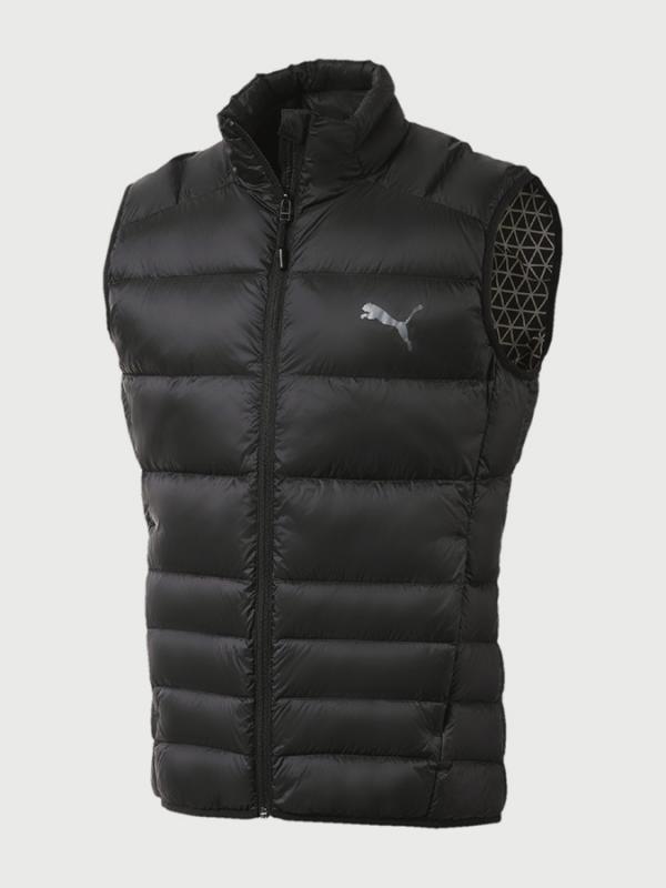 Bunda Puma PWR Warm pack LITE DOWN VST Černá