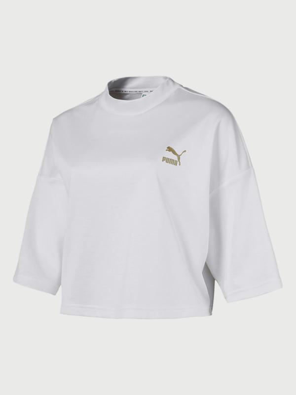 Tričko Puma Retro Top Bílá