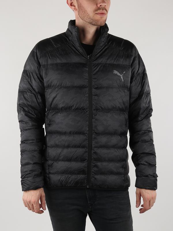 Bunda Puma PWR Warm pack LITE 600 Dwn AOP Černá