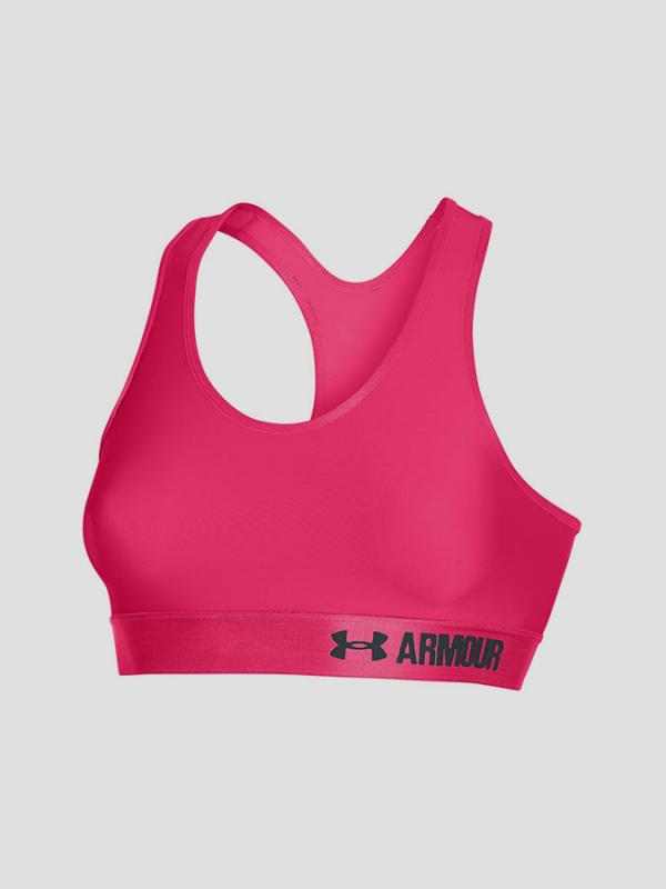 Kompresní Podprsenka Under Armour Mid Bra Růžová