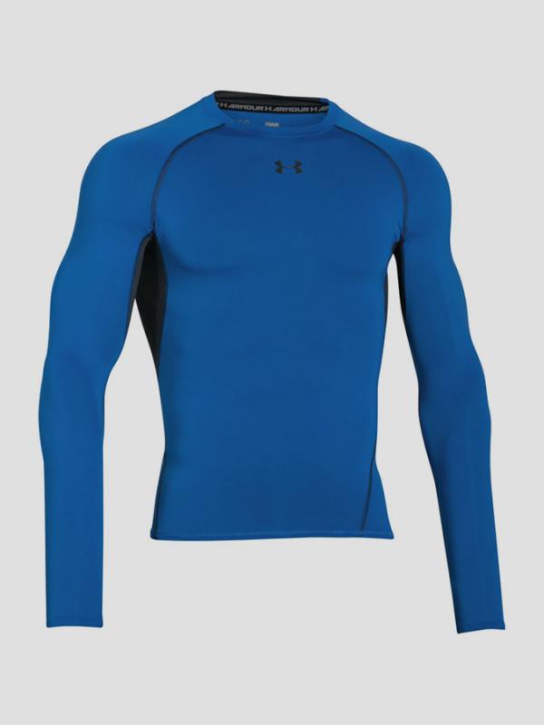 Kompresní Tričko Under Armour HeatGear LS Comp Modrá