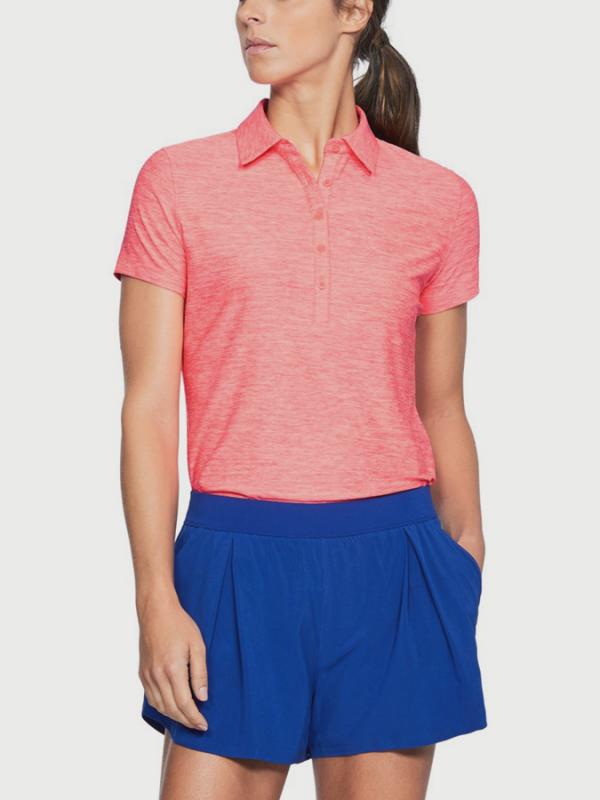 Tričko Under Armour Zinger SS Polo Růžová