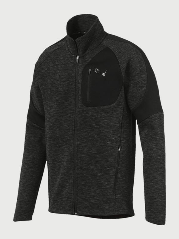 Mikina Puma Evostripe Jacket Černá
