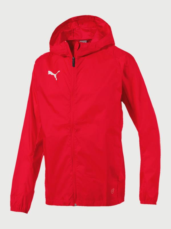 Bunda Puma LIGA Training Rain Jkt Core Červená