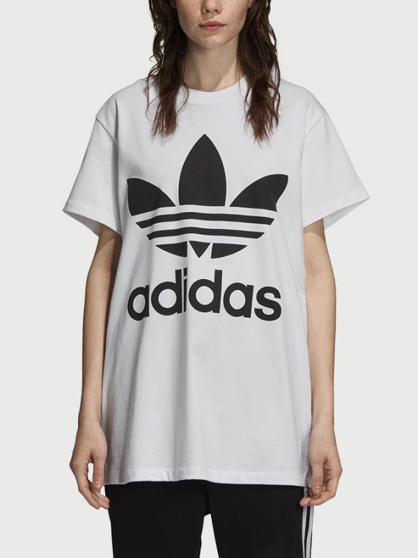 Tričko adidas Originals Big Trefoil Tee Bílá