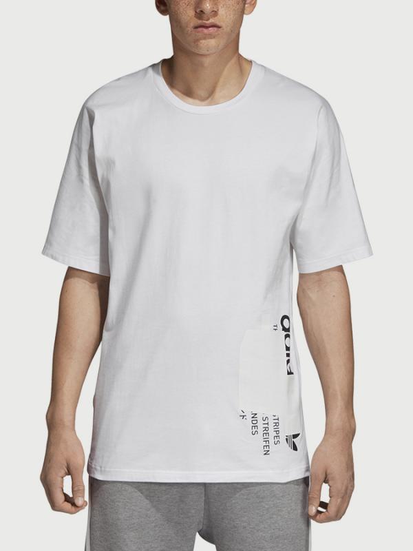 Tričko adidas Originals Nmd T-Shirt Bílá
