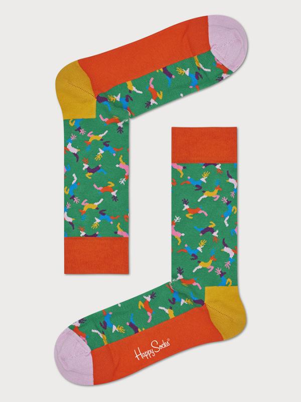 Ponožky Happy Socks Reindeer Sock Barevná