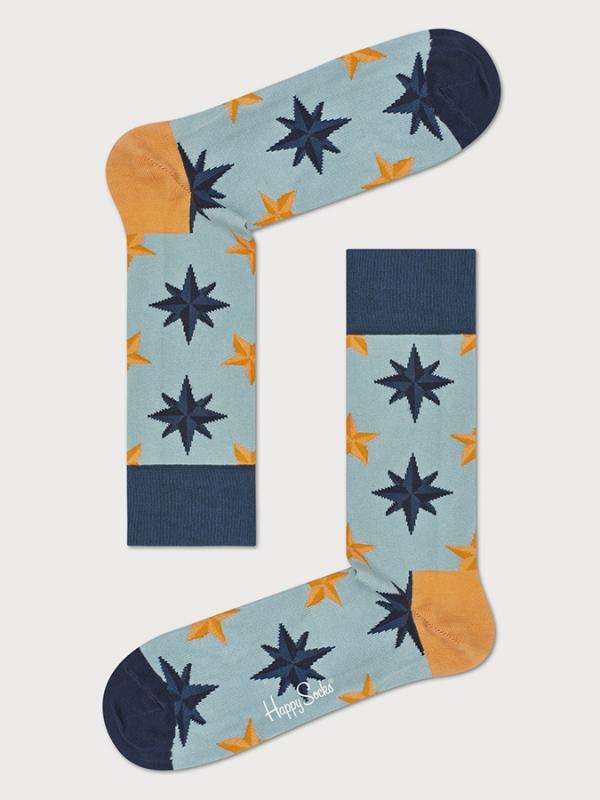 Ponožky Happy Socks Nautical Star Sock Barevná