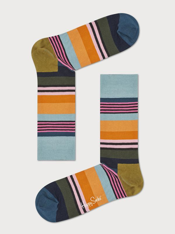 Ponožky Happy Socks Multi Stripe Sock Barevná