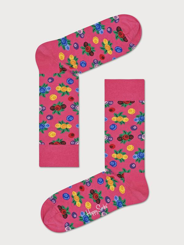 Ponožky Happy Socks Berry Sock Růžová