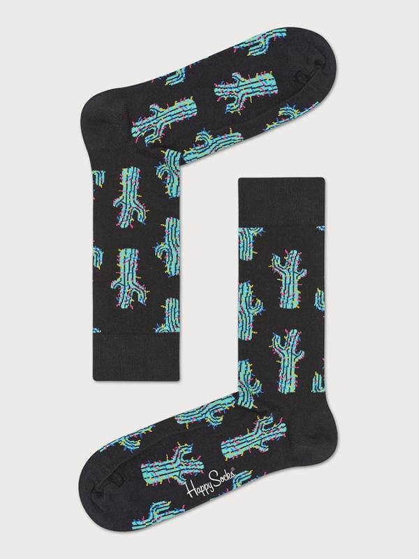 Ponožky Happy Socks Cactus Sock Černá