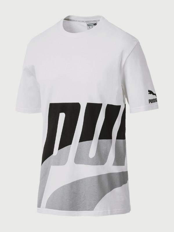 Tričko Puma Loud Pack Tee Bílá