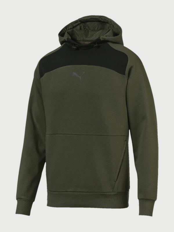 Mikina Puma Modern Sports hoody FL Zelená