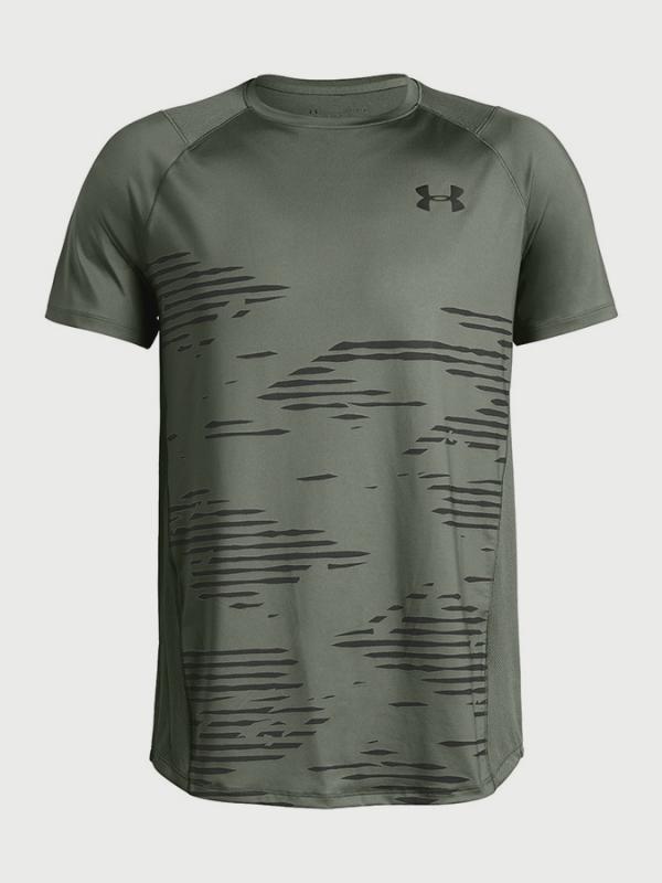 Tričko Under Armour MK1 SS Camo EU SMU Zelená