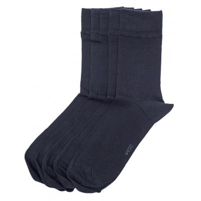 Ponožky WeSC Basic socks 5-pack Black