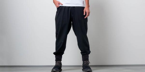 Y-3 Quilted Casual Pants Black