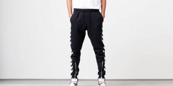 Hummel x 424 II Terry Cotton Pants Black