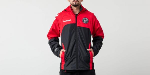 Hummel x 424 II Daddy Micro Zip Jacket True Red