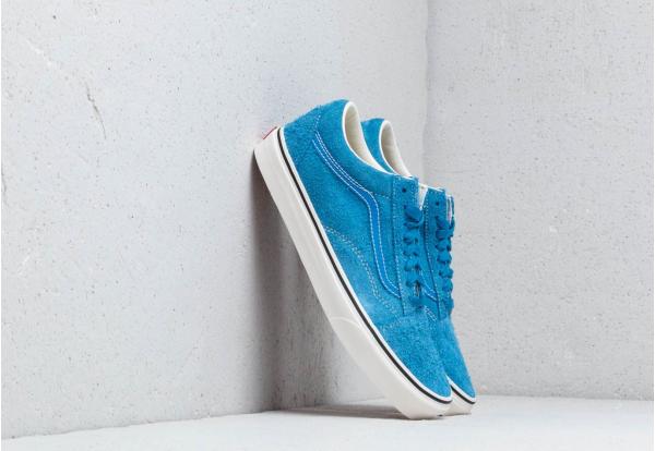 Vans Old Skool (Hairy Suede) Indigo Bunting/ Snow White
