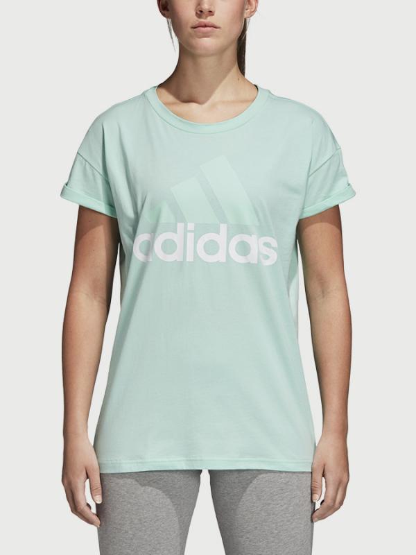 Tričko adidas Performance Ess Lin Lo Tee Zelená